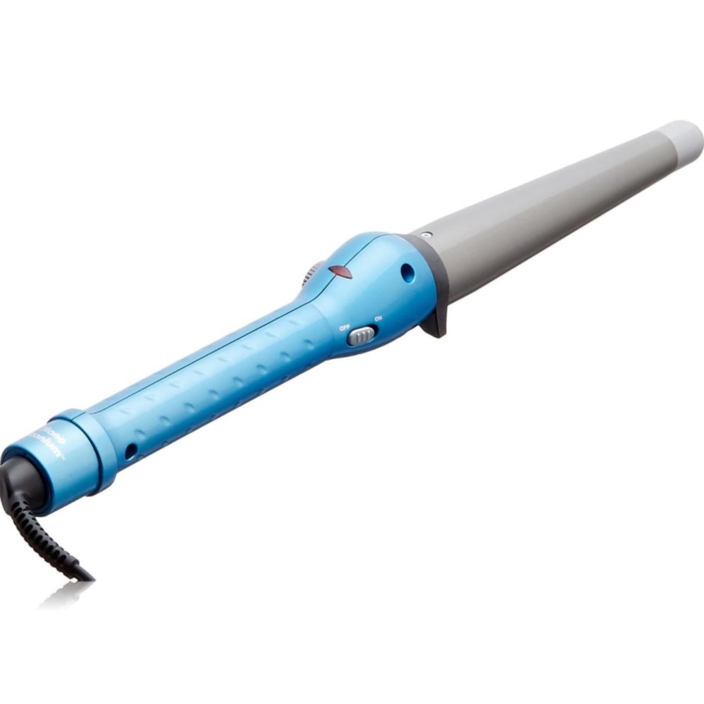 BaBylissPRO Nano Titanium Conicurl Iron, 1-1/4" curling wand GOOD AS NEW